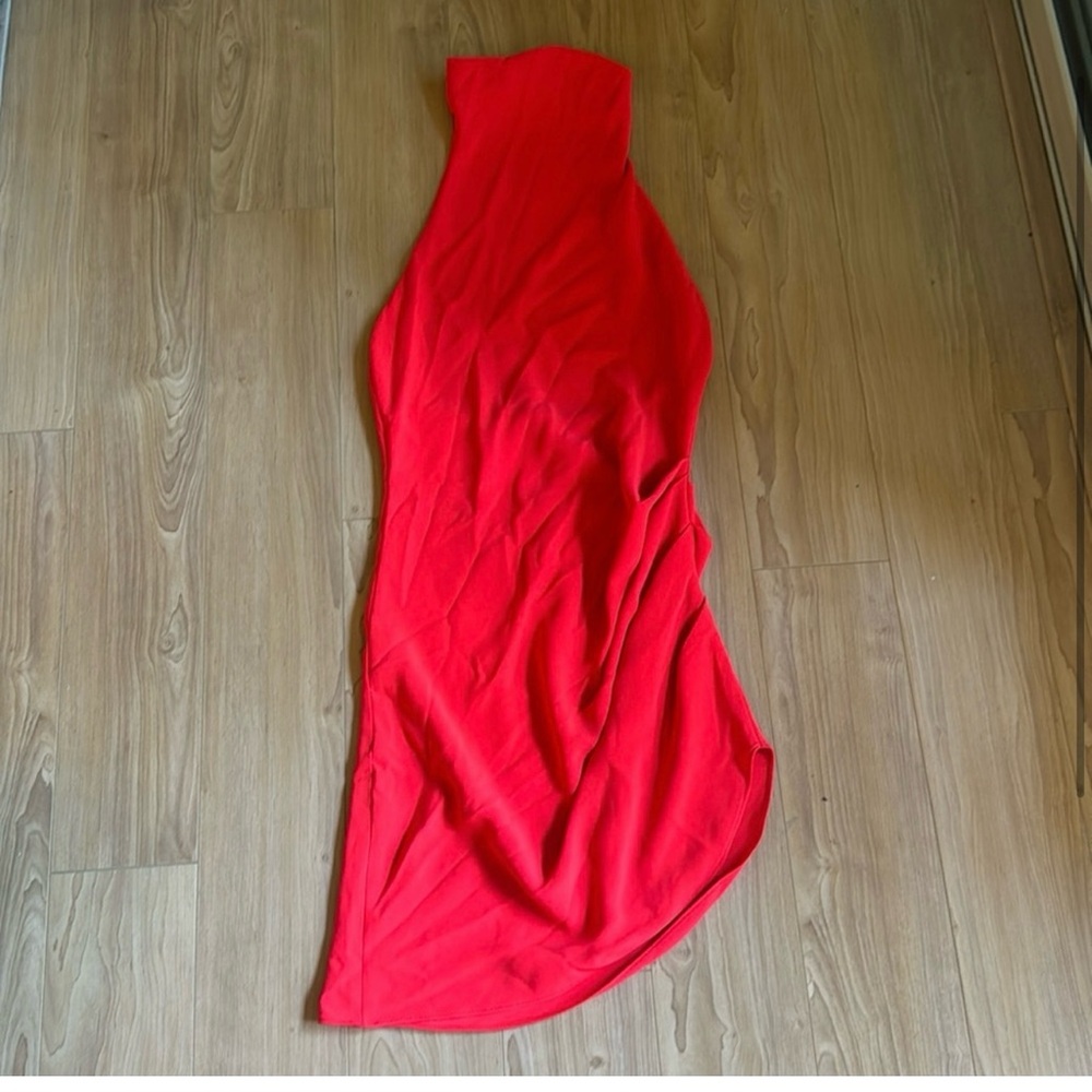 Amanda Uprichard samba dress in red- XS